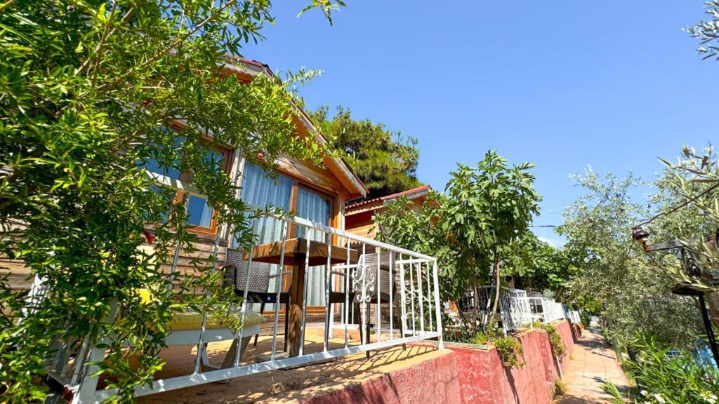 לינה וארוחת בוקר Ayvalı Gaia Bungalow מראה חיצוני תמונה